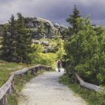walking on hills